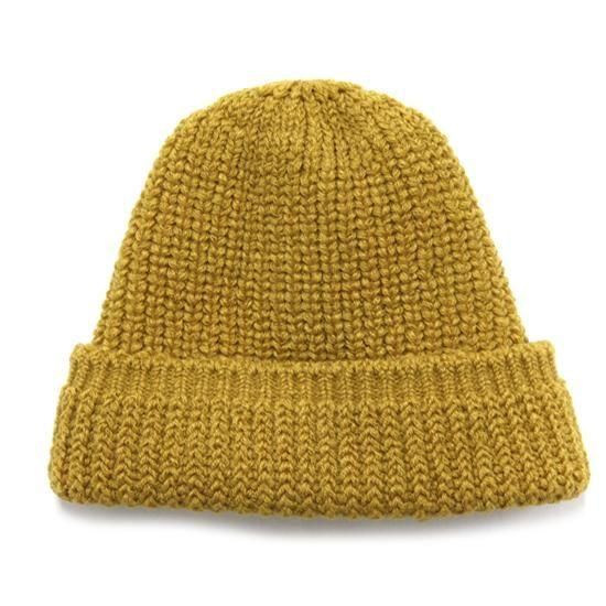 remilla 2025秋冬 畦ニット帽 マスタード