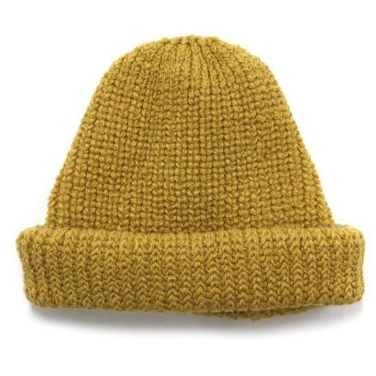 remilla 2025秋冬 畦ニット帽 マスタード