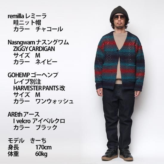 Nasngwam｜ZIGGY CARDIGAN NAVY