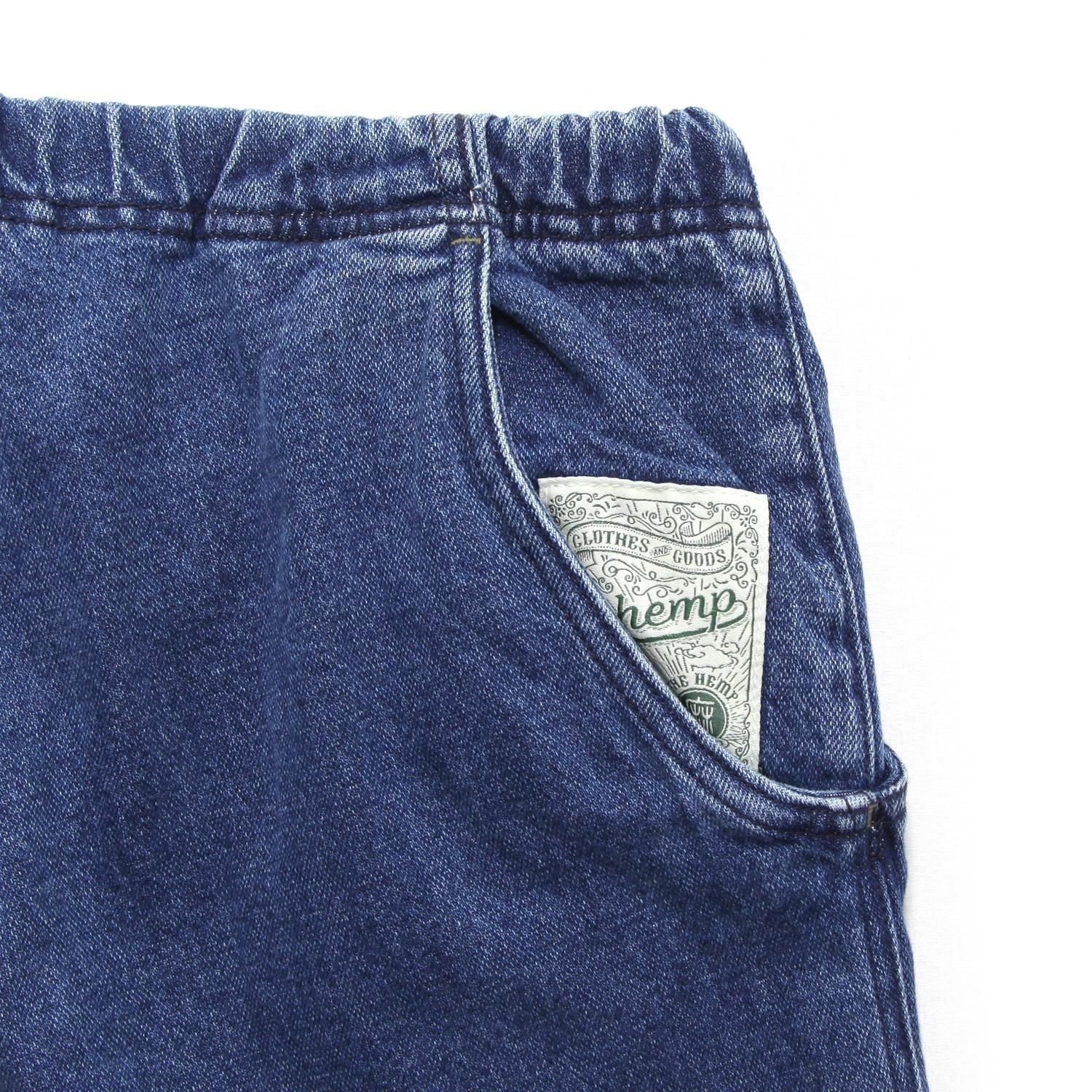 GOHEMP｜レイブ別注 HARVESTER PANTS ユーズドウォッシュ