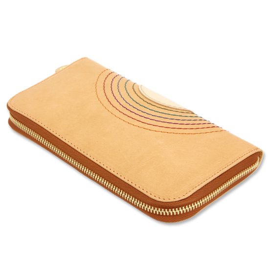 MAGIC THEATER マジックシアター｜MAGIC THEATER RAINBOW 22°HALO 12 ZIP LONG PURSE  (NATURAL)