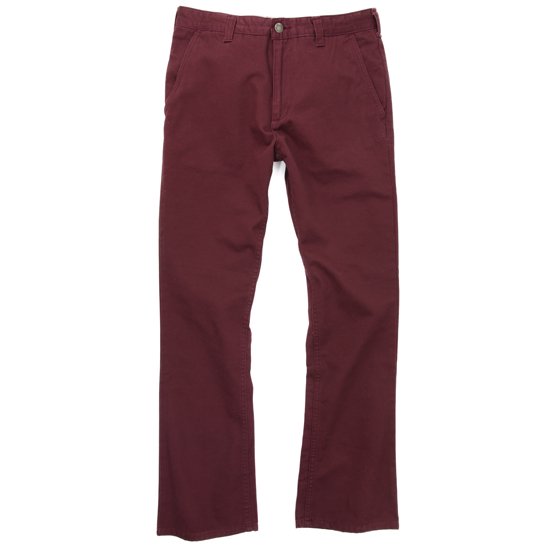 Nasngwam ナスングワム｜Nasngwam SUNRISE CHINO PANTS 別注モデル (BURGUNDY)