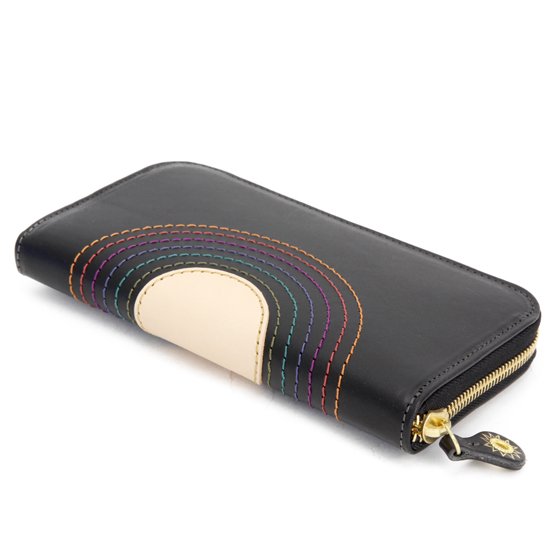 MAGIC THEATER マジックシアター｜MAGIC THEATER RAINBOW 22°HALO 12 ZIP LONG PURSE  (BLACK)