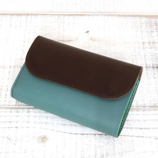 KUBIKI LEATHER クビキレザー|KUBIKI LEATHER MIDDLE WALLET (BROWN) KUBIKI LEATHER クビキレザー|KUBIKI LEATHER MIDDLE WALLET (BROWN)