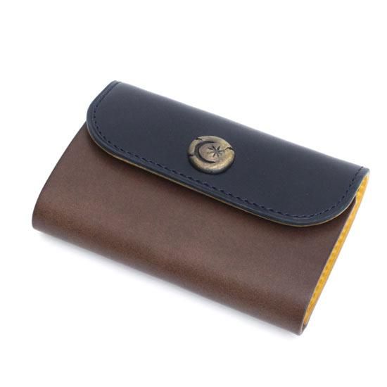KUBIKI LEATHER KEY CASE (NAVY)2ܤβ