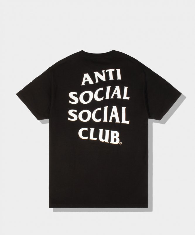 SALE 40% OFF! <br>Anti Social Social Club ASSCアンチソーシャルソーシャルクラブLogo Tee Black/Tシャツ
