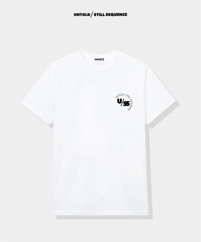 UNTOLD X STILL SEQUENCE Short Sleeve T-Shirt White/Black