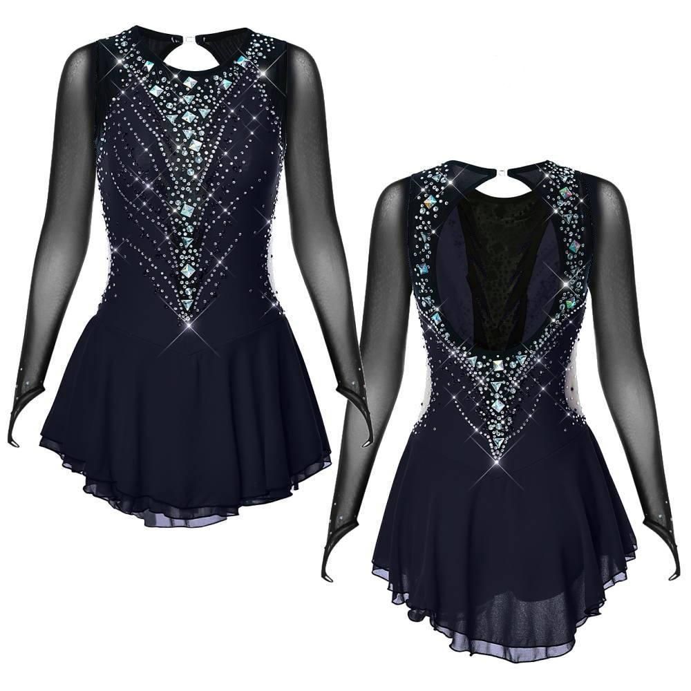 フィギュアスケート衣装 コスチューム Md946long Laスケート