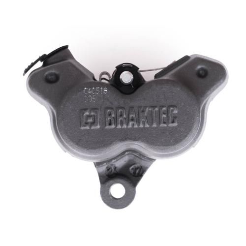 BRAKTEC Newモノブロックキャリパー 1ピース仕様4ポット BLACK