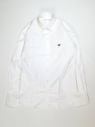Scye Basics 超長綿甘撚りオックスフォードB.Dシャツ（ホワイト）【メンズ】