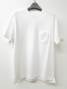 Scye Basics 度詰吊り天竺丸胴Tシャツ（ホワイト）【ウィメンズ】
