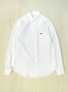 Scye Basics FINXコットンオックスフォードB.Dシャツ（ホワイト）【メンズ】