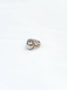 VINTAGE JEWERLY 70s EURO Silver Ring 12号 #572