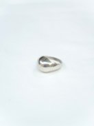 VINTAGE JEWERLY 70s EURO Silver Ring 13号 #597