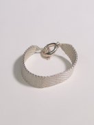 VINTAGE JEWERLY 70s EURO Silver Bracelet #1424