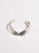 VINTAGE JEWERLY 70s EURO Silver Bangle #1448