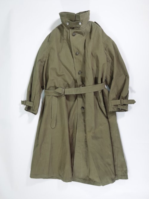 40´s French Army MOTORCYCLE COAT 流行店 - www.woodpreneurlife.com