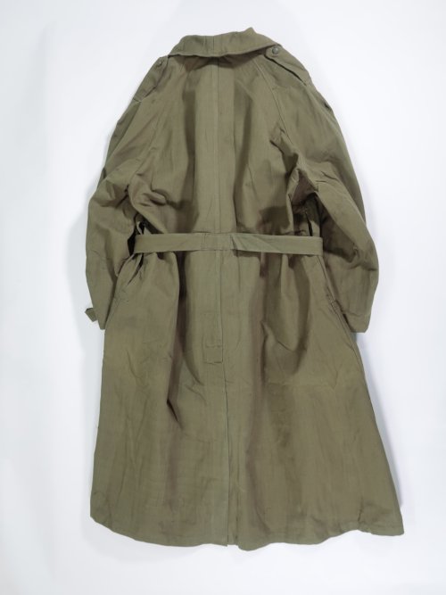 DEADSTOCK 50's FRENCH ARMY MOTORCYCLE COAT（オリーブ） - BAZAAR by GIFT/  YAECA・HERILL・Scye・NO CONTROL AIR・ゴーシュ等の通販