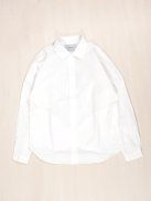 YAECA コンフォートシャツ -リラックス-(ホワイト)【ウィメンズ】