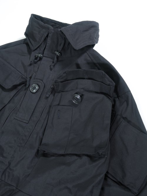 DEADSTOCK 90's UK GENERAL SERVICE WINDPROOF SMOCK JACKET（ブラック