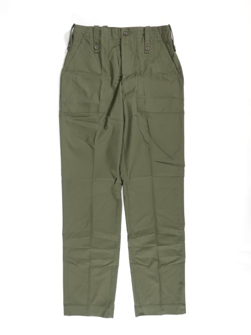 DEADSTOCK BRITISH ARMY LIGHT WEIGHT FATIGUE PANTS(オリーブ