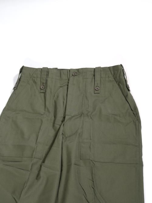 DEADSTOCK BRITISH ARMY LIGHT WEIGHT FATIGUE PANTS(オリーブ