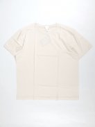 YAECA STOCK ドライタッチTシャツ(オフホワイト)【メンズ】