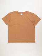 YAECA STOCK ドライタッチTシャツ(ブラウン)【ウィメンズ】