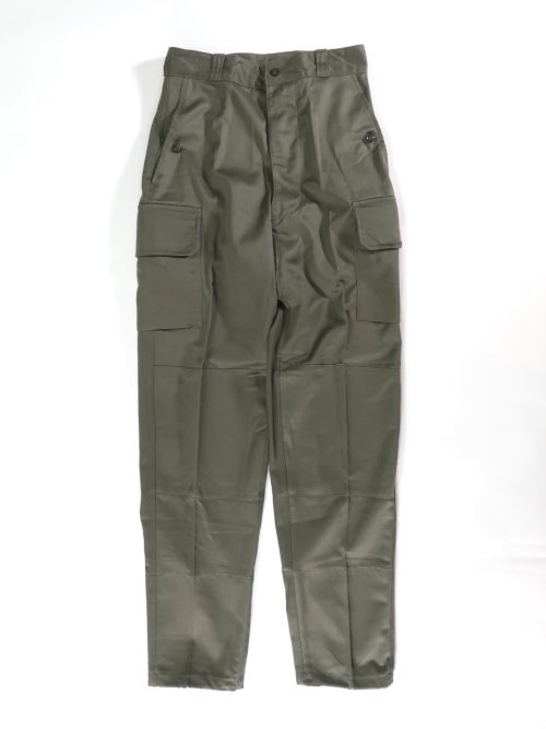 DEADSTOCK FRENCH ARMY M64 CARGO PANTS(オリーブ) - BAZAAR by GIFT 