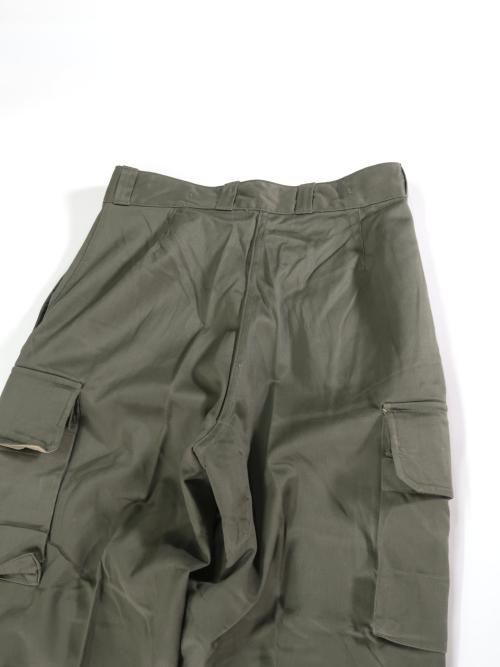 DEADSTOCK FRENCH ARMY M64 CARGO PANTS(オリーブ) - BAZAAR by