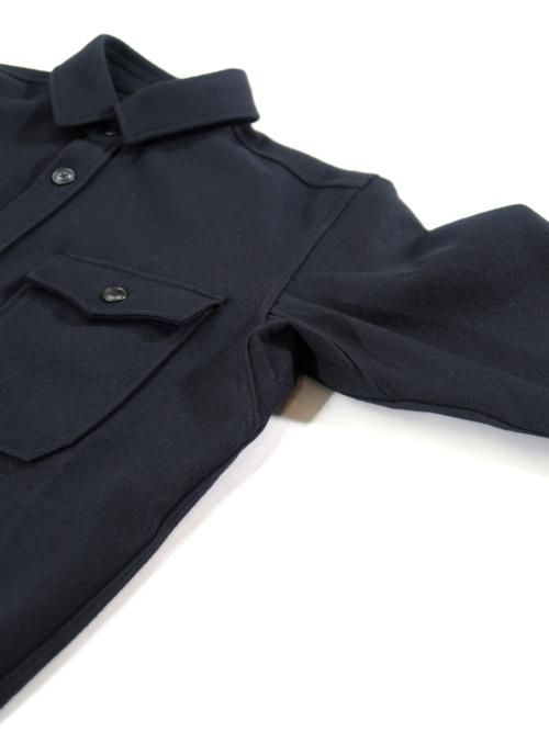 YAECA LIKE WEAR CPOシャツ(ネイビー)【メンズ】 - BAZAAR by GIFT