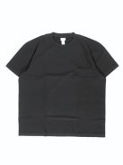 YAECA STOCK クルーネックTシャツ-ポケット付き-(クサキネイビー)【メンズ】