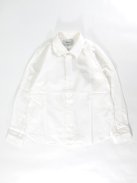 YAECA コンフォートシャツ-スタンダード-(ホワイト)【ウィメンズ】