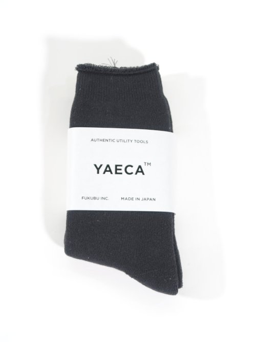 YAECA ソックス ネイビー コットン パイル-siegfried.com.ec