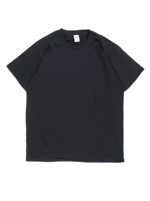 DEADSTOCK FRUIT OF THE LOOM CREWNECK TEE（ブラック）【ユニ