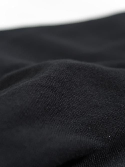 ゴーシュ フラッフィーコットン パンツ-ワイド-(ブラック) - BAZAAR by