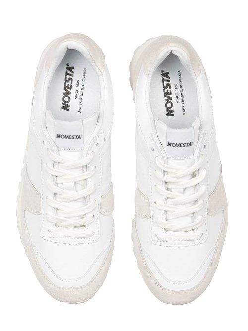 NOVESTA MARATHON LEATHER TRAIL (ALL WHITE/ユニセックスサイズ