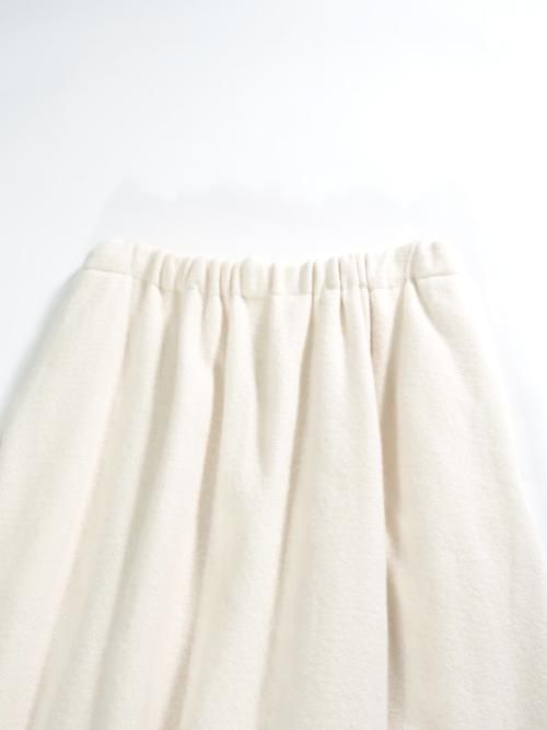 t*u様 ゴーシュ　フィラフィーコットン　スカート　白 ゴーシュフィラフィーコットンスカート白