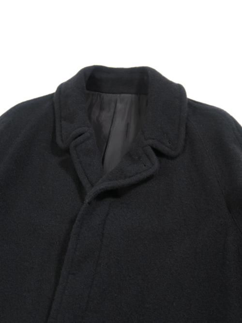 ゴーシュ フラッフィーアムンゼン ウールロングコート(ブラック