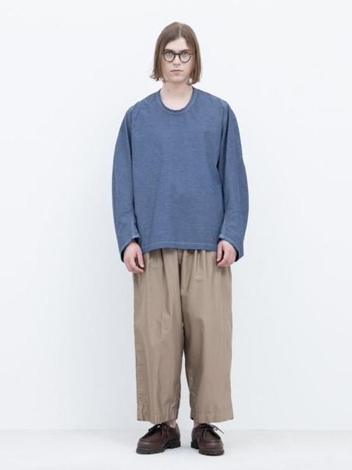 FIRMUM ギザコットンライトモールスキン ワイドサルエルパンツ
