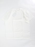 YAECA STOCK クルーネックTシャツ-ポケット付き-(クサキアイボリー)【メンズ】
