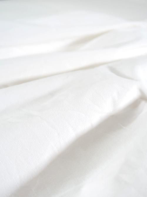 ゴーシュ コットンオックスパンツ-ワイドキュロット-(ホワイト