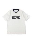 SCYE BASICS コットン ロゴTシャツ（オフホワイト）【ユニセックス】