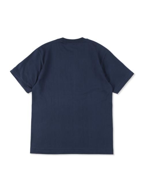 SCYE BASICS コットン ロゴTシャツ（ネイビー）【ユニセックス