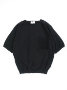 HERILL スビンコットン ハイゲージTシャツ(ブラック)【ユニセックス】