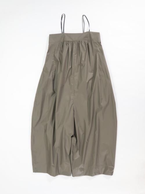 TENNE HANDCRAFTED MODERN オールインワン　カーキ TENNE HANDCRAFTED MODERN shirring wide all-in-one(カーキ