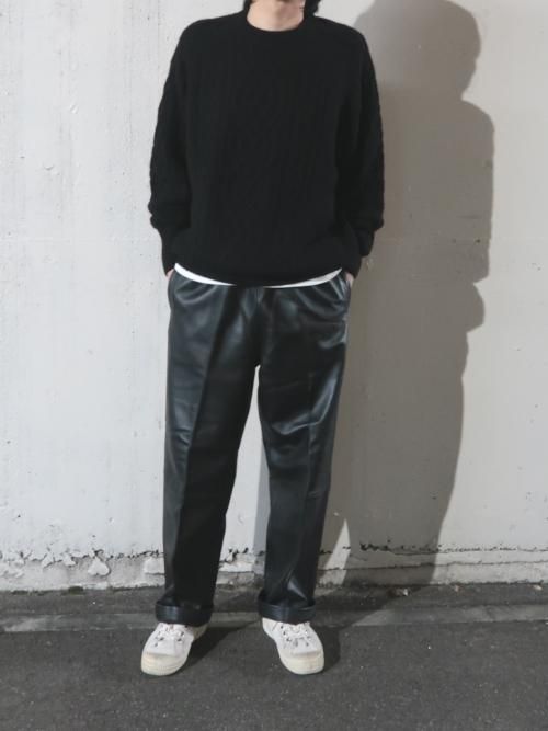 HERILL ゴールデンキャッシュカシミヤ ケーブルプルオーバー HERILL ゴールデンキャッシュカシミヤ ケーブルプルオーバー