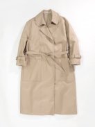 TENNE HANDCRAFTED MODERN big size trench coat(キャメル/ベンタイルコットン)