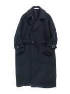 TENNE HANDCRAFTED MODERN big size trench coat(ネイビー/super140'sウール)