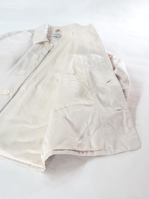 【美品】YAECA LIKE WEAR ホワイト カバーオール M YAECA (ヤエカ) WRITE COVERALL / ライトカバーオール